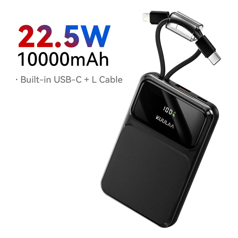 10000mAh 22.5W Fast Charging External Battery Powerbank