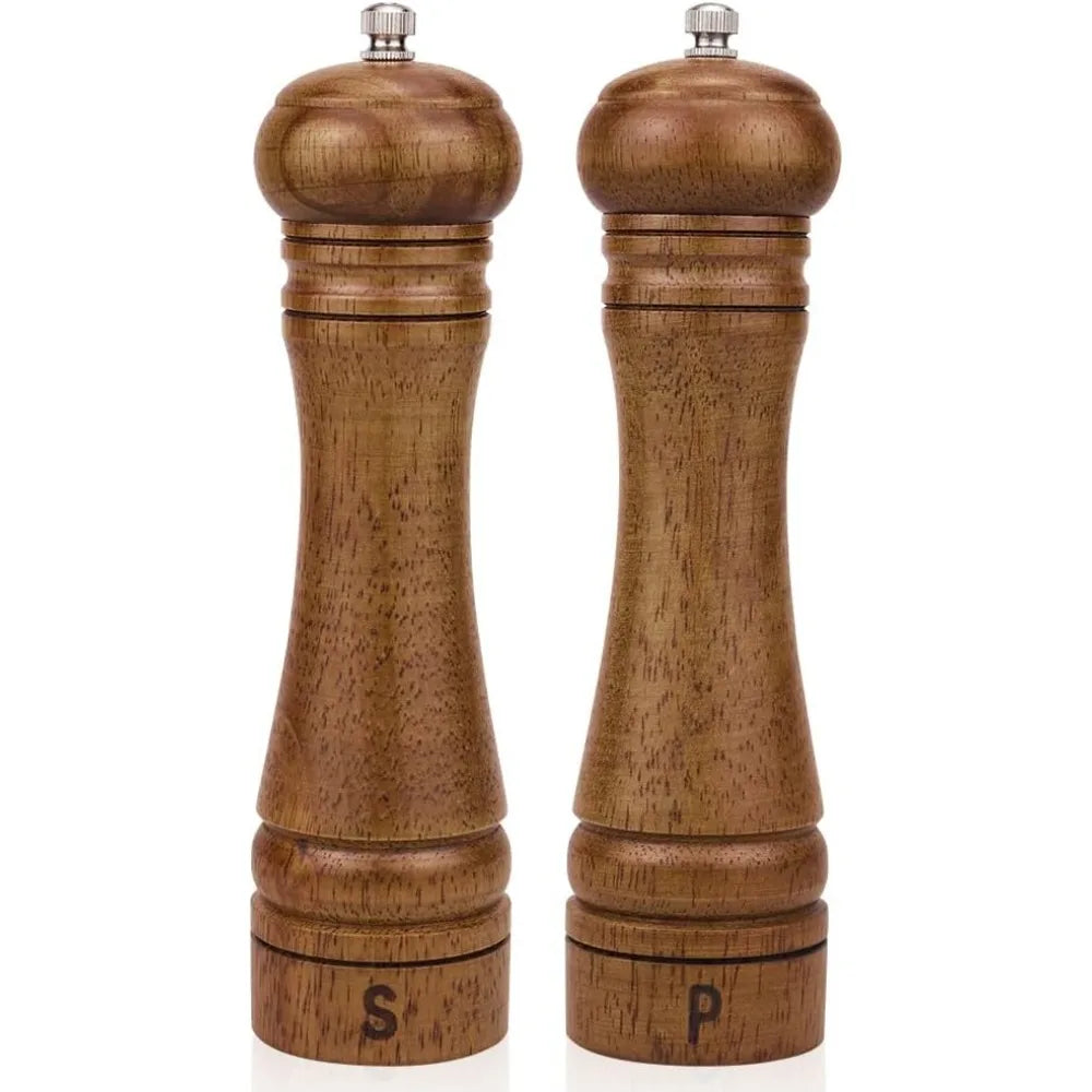 1PC Wooden Cooking Salt Pepper Grinder