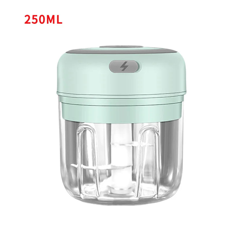 Electric Meat Grinder & Garlic Crusher