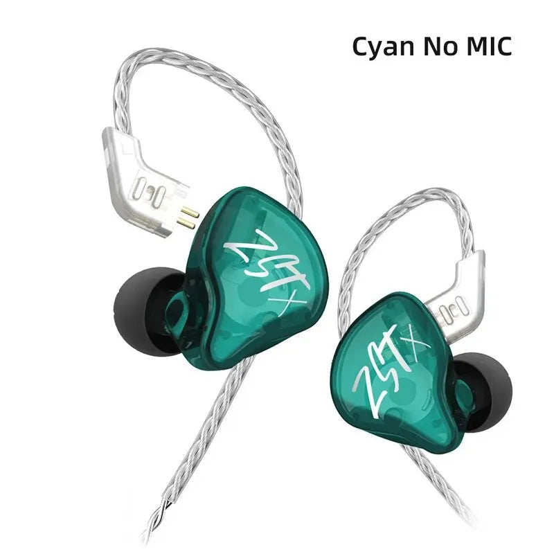 In-Ear Earphones Noise-Cancelling Headset With 2-Pin Replaceable Cable