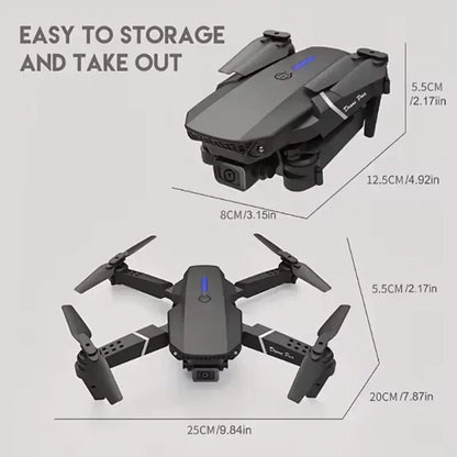 WIFI HD 4K Camera Wide Angle RC Drone