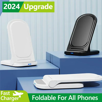 Foldable Wireless 30W Charger Stand for All Phones