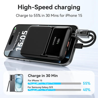 10000mAh 22.5W Fast Charging External Battery Powerbank