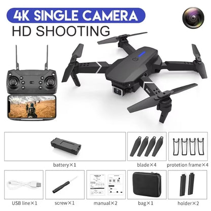 1080P Camera Height Hold RC Foldable Quadcopter