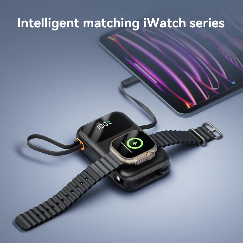 Power Bank with Cable for iPhone