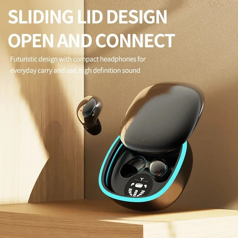 Noise Reduction Mini Invisible Wireless Bluetooth Earphones