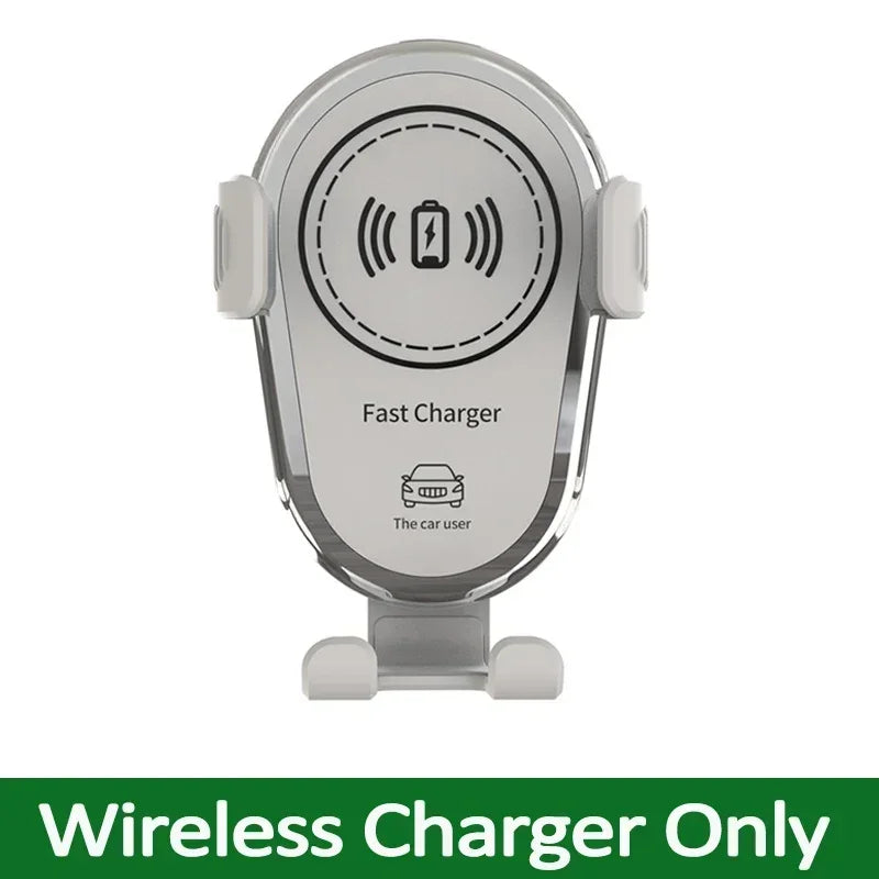 15W Fast Car Wireless Charger for iPhone & Samsung