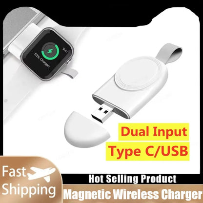 Mini Magnetic Wireless Charger Dock For Apple Watch