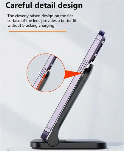 Foldable Wireless 30W Charger Stand for All Phones