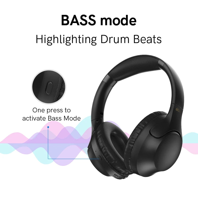 Deep‑Bass Wireless Hifi Stereo Bluetooth Headset