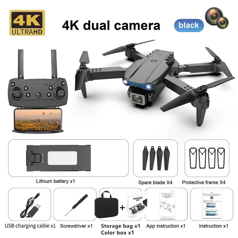 Pro HD 4K Drone with Dual Camera WiFi Drone