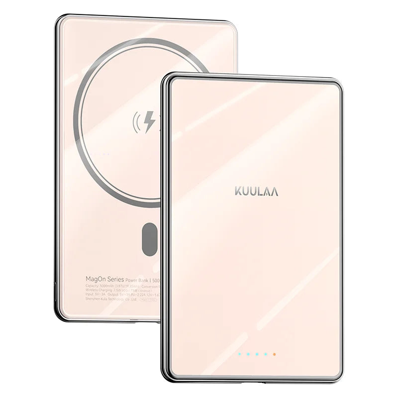 5000mAh Slim Wireless External Power Bank