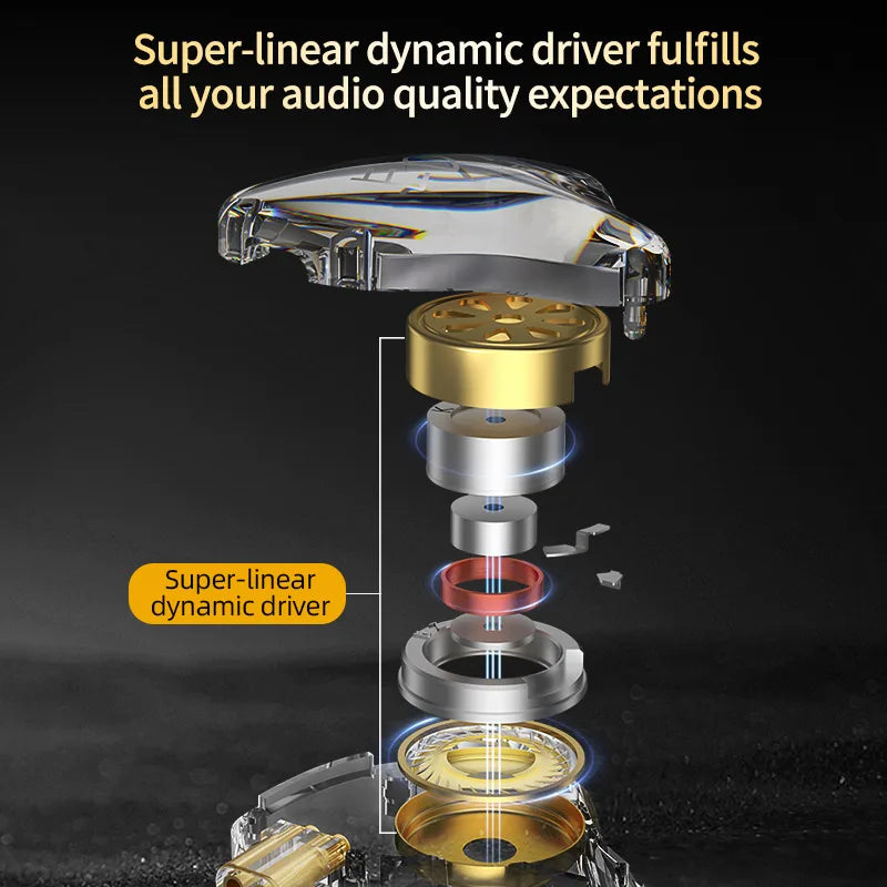 Dynamic Driver In-Ear Stereo Bass Earbuds