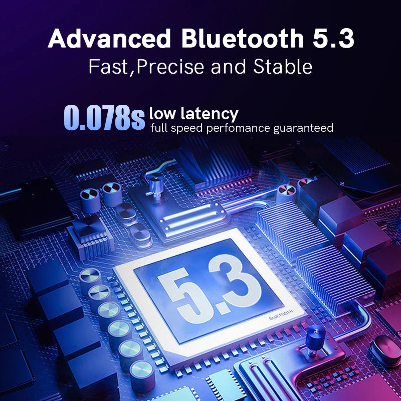 Deep‑Bass Wireless Hifi Stereo Bluetooth Headset