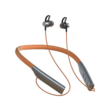 Magnetic Sport Neck‑Hanging Earbuds with Mic