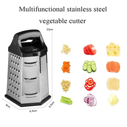 Multifunctional Stainless Steel 6 Sides Slicer Shredders