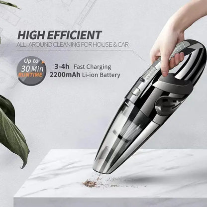 Powerful Suction Rechargeable Handheld Vacuum Cleaner