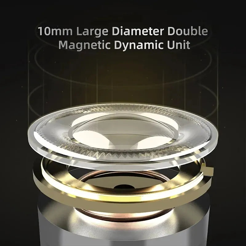 In-Ear Earphones Noise-Cancelling Headset With 2-Pin Replaceable Cable