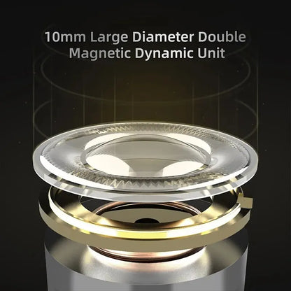 In-Ear Earphones Noise-Cancelling Headset With 2-Pin Replaceable Cable