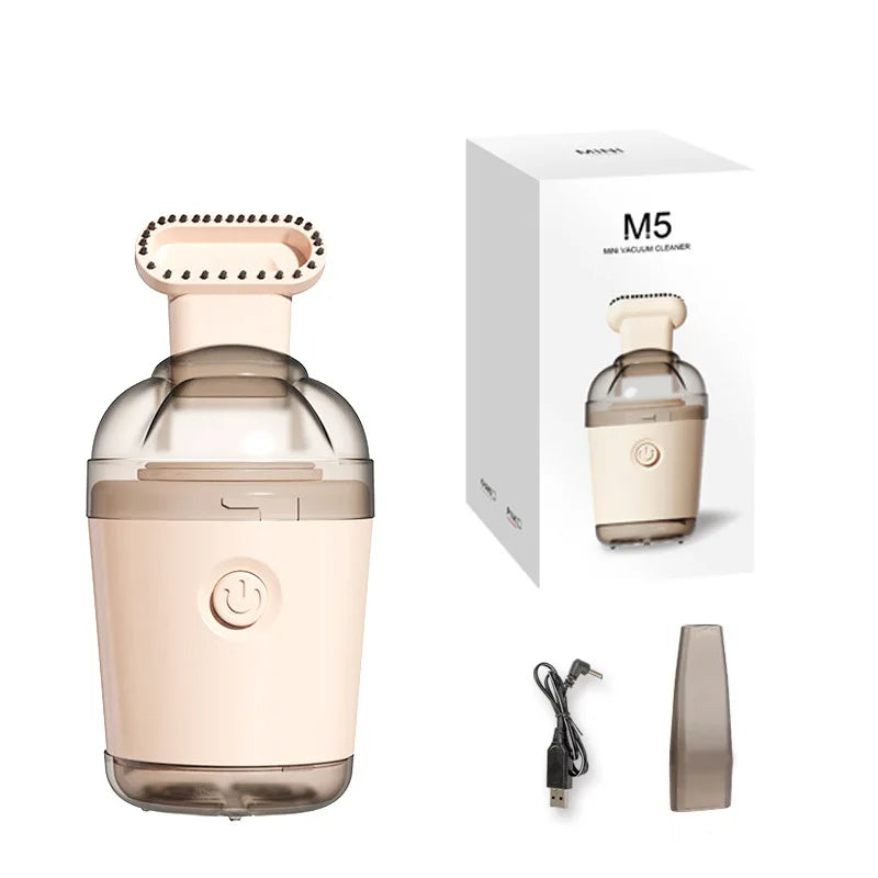 Desktop Vacuum Cleaner Powerful Rubber Slag Suction