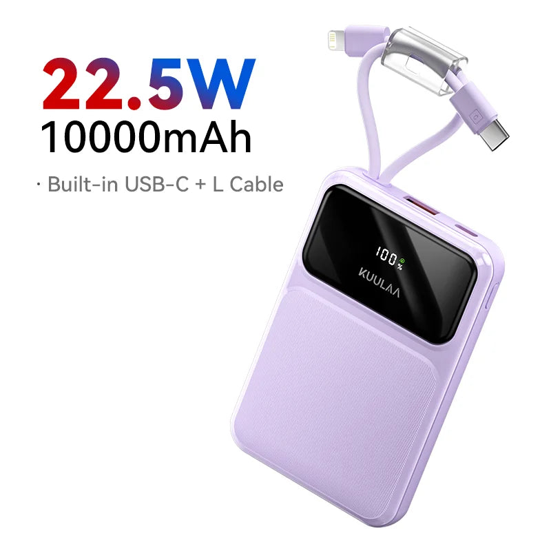 10000mAh 22.5W Fast Charging External Battery Powerbank
