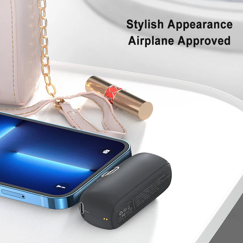 3PCS Mini 5000mAh Power Bank