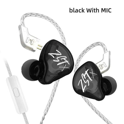 In-Ear Earphones Noise-Cancelling Headset With 2-Pin Replaceable Cable