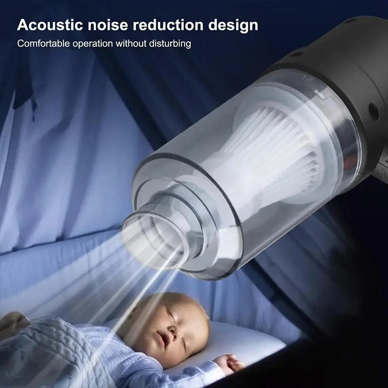 Portable Wireless Car Vacuum Cleaner