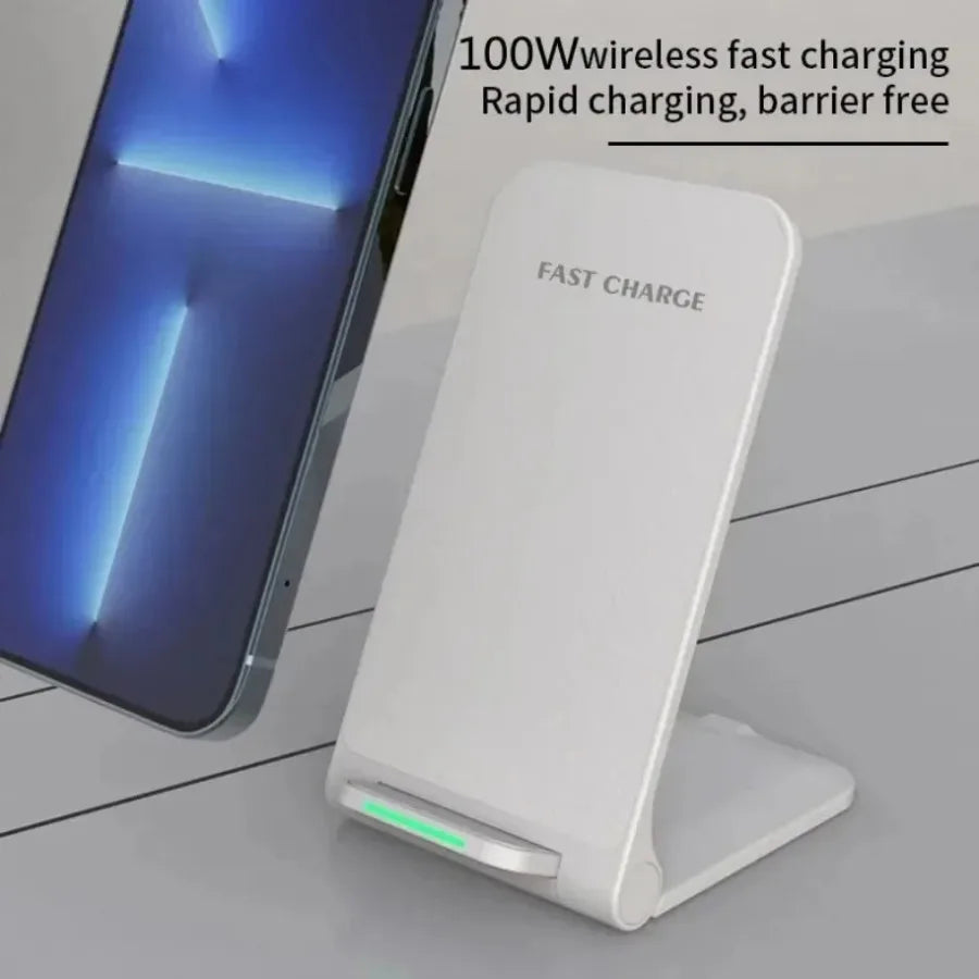 30W Wireless Fast Charging Dock Station for iPhone