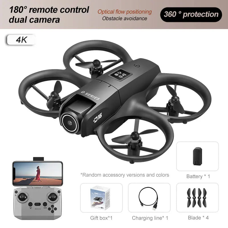 8K Profesional HD Camera 180° Adjustable RC Drone