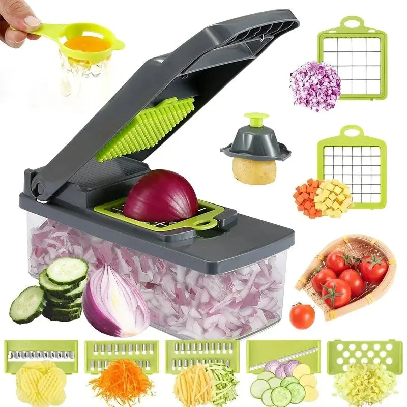 16pcs Multifunctional Kitchen Food Cutter