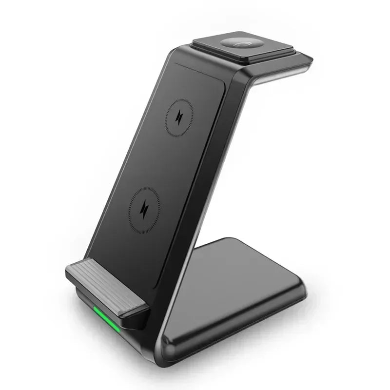 3 In 1 Desktop Wireless Charger Stand Holder