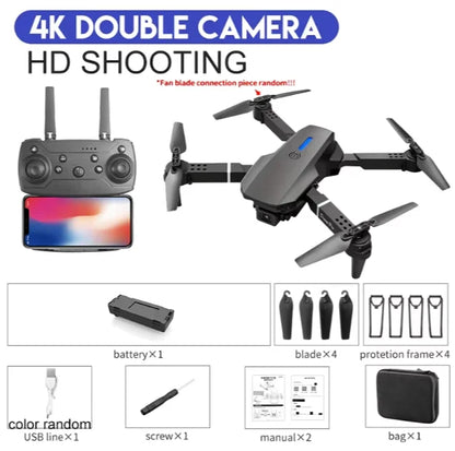 4K 1080P Wide Angle HD Camera RC Drone