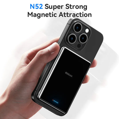 KUULAA Slim Magnetic Power Bank 10000mAh PD20W
