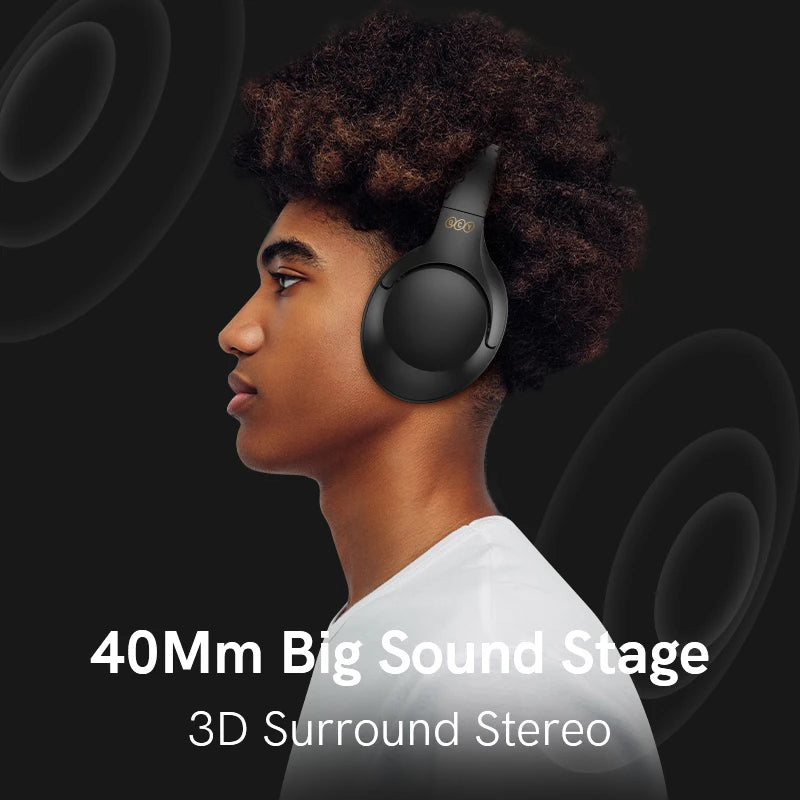 Deep‑Bass Wireless Hifi Stereo Bluetooth Headset