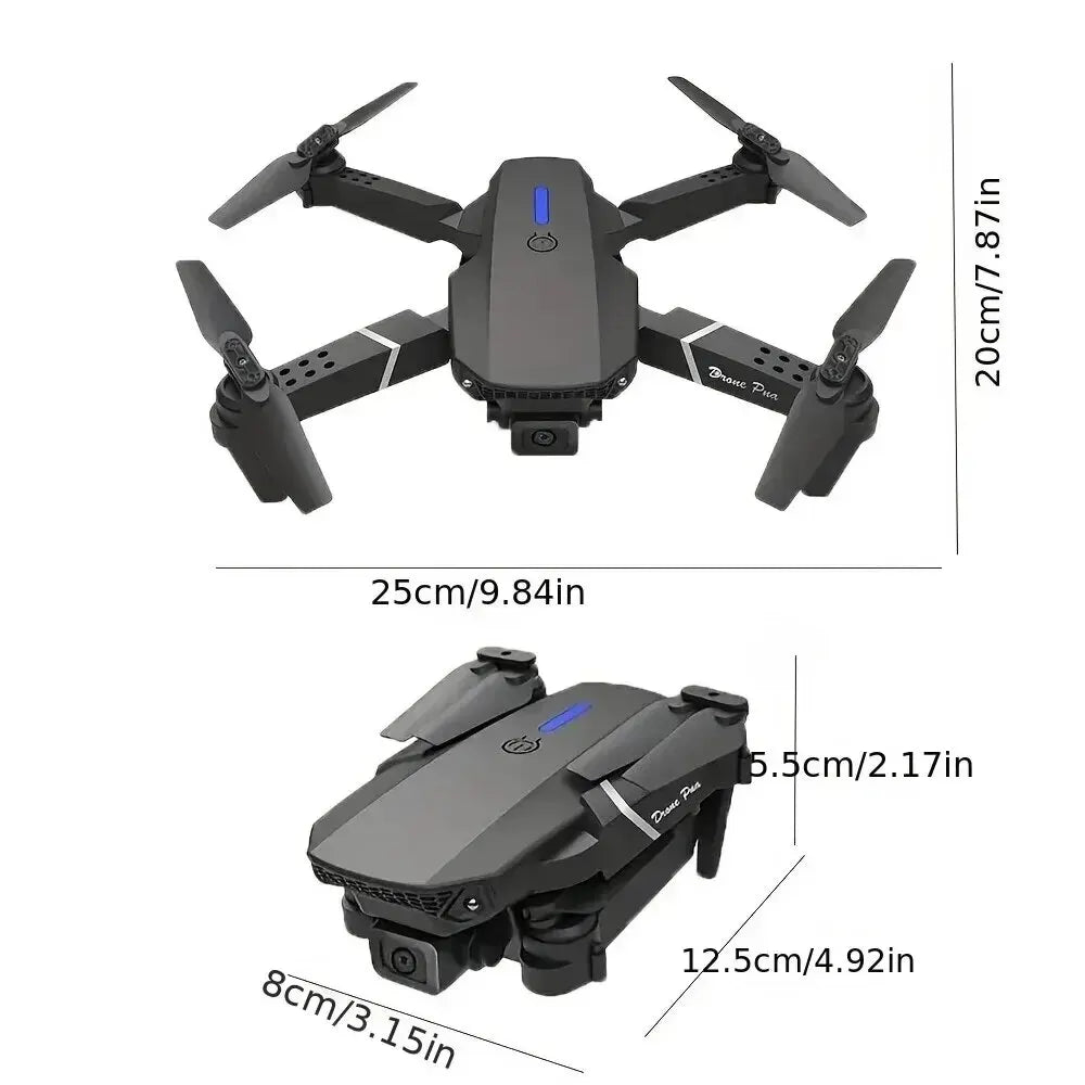 4K 1080P Wide Angle HD Camera RC Drone