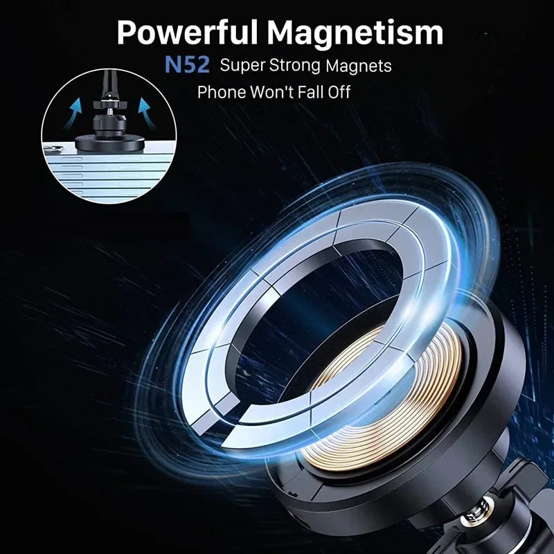 30W Car Magnetic Wireless Charger Dock Station